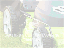 Tablet Screenshot of lawncareandlandscapingnc.com